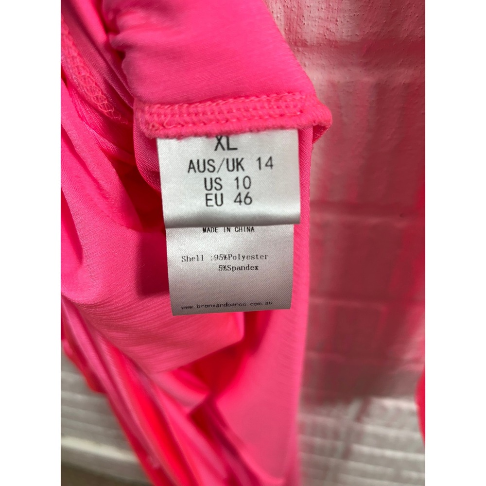 Bronx & Banco Electric Maxi Sash Waist Dress US 10 NWT - Picture 8 of 9